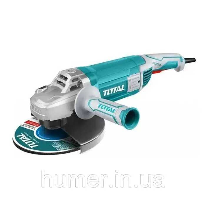 Кутова шліфувальна машина болгарка TOTAL 3000 2400 Вт, 230 мм