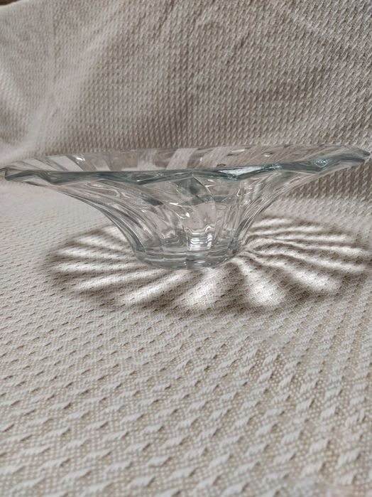 Фруктовница из стекла Богемия