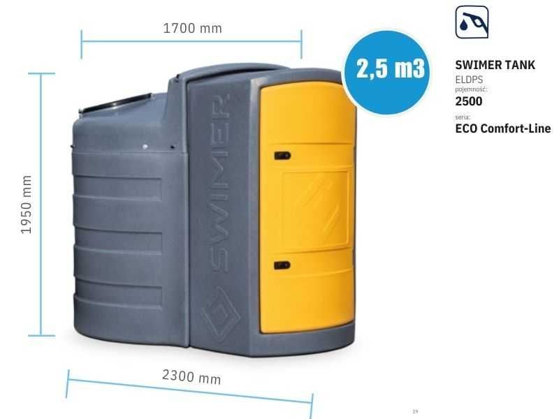Zbiornik Dwupłaszczowy 2500 DUŻA szafa Nowość 2025 dostawa cały kraj