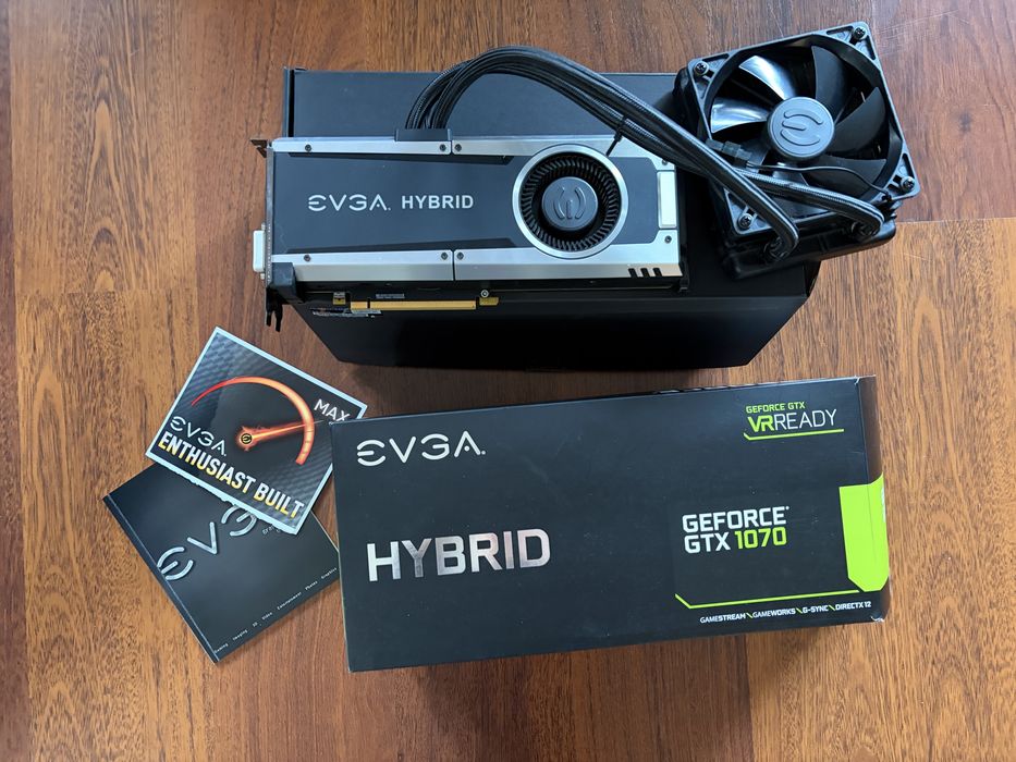 EVGA GeForce GTX 1070 Gaming Hybrid 8GB GDDR5