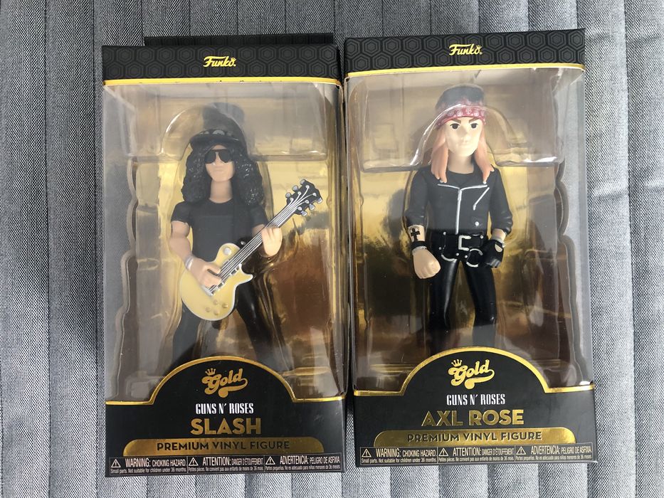 Funko Pop Gold - Slash & Axl Rose