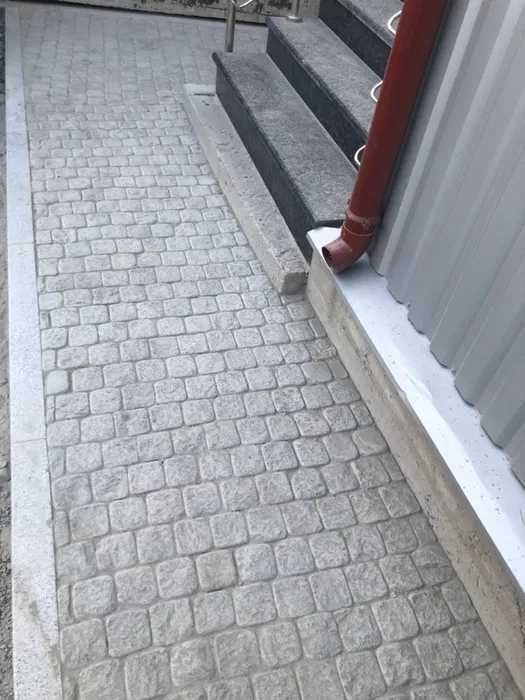 Бруківка гранітна пиляна,колота, галтована.Брущатка, гранитная плитка.