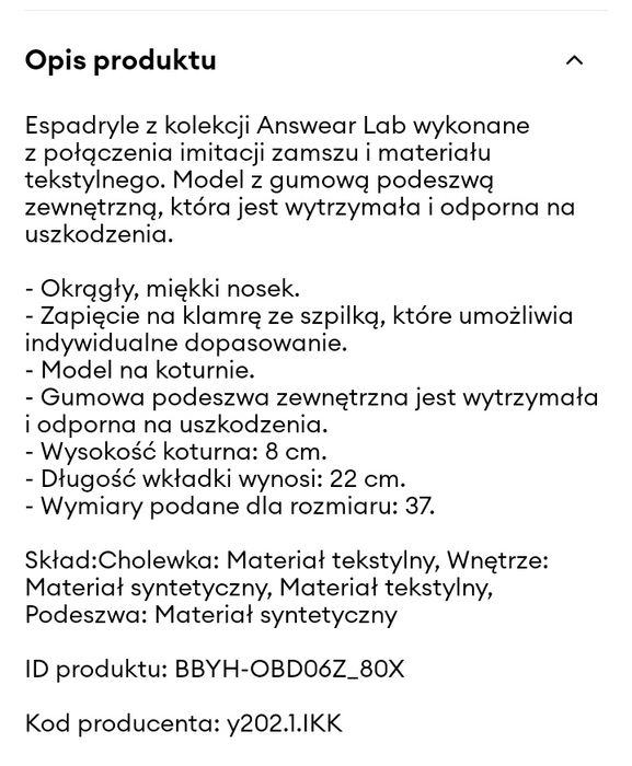 Espadryle Answers Lab 37