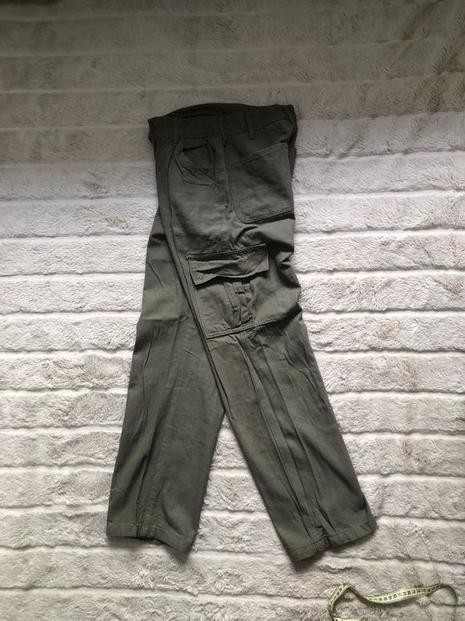 ZARA CARGO PANTS (S/XS) хаки карго брюки штаны женские
