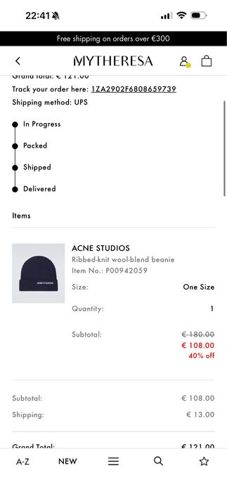 Крутая шапка от Acne Studios ОРИГИНАЛ