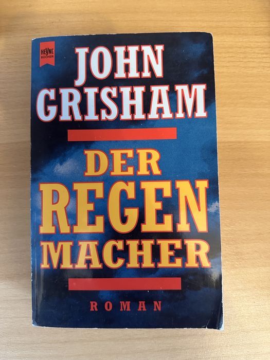Regen macher książka po niemiecku Zaklinacz deszczu John Grisham