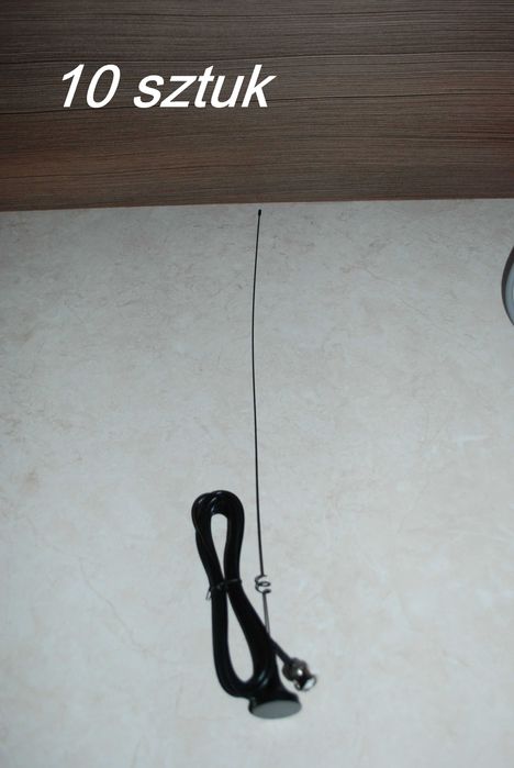 Antena NAGOYA UT-108UV BNC magnes pasmo 144 430MHz VHF UHF 10 szt