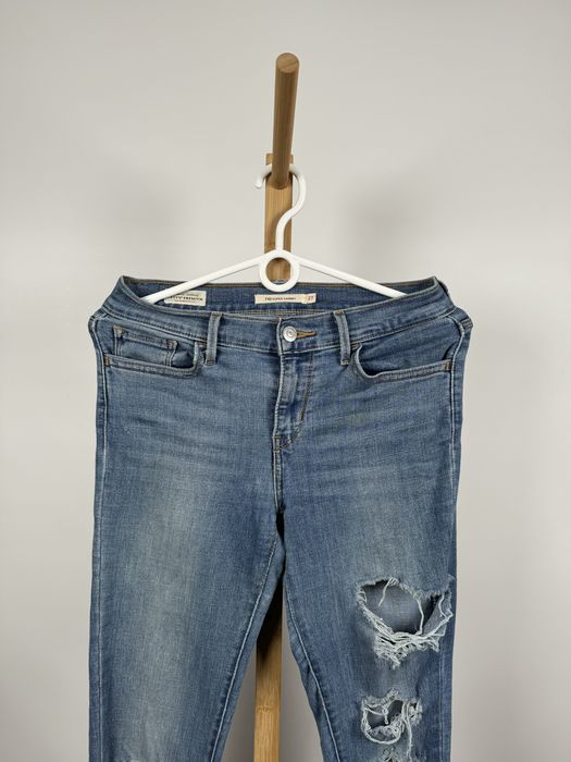 Levi’s 710 super skinny jeans spodnie jeansowe dżinsy 27