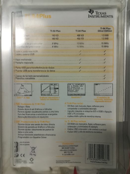 Calculadora gráfica TI-84 Plus