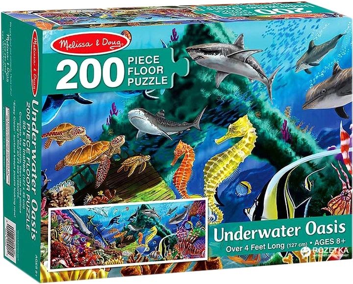 Підлоговий пазл Melissa&Doug Підводний оазис (Underwater Oasis)
