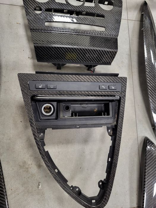 Listwy Dekory bmw 6 m6 e63 e64 v10 507km Carbon Europa