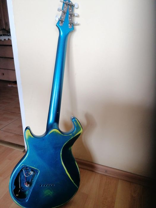Gitara elektryczna custom / unikat – sprawna, po naprawie