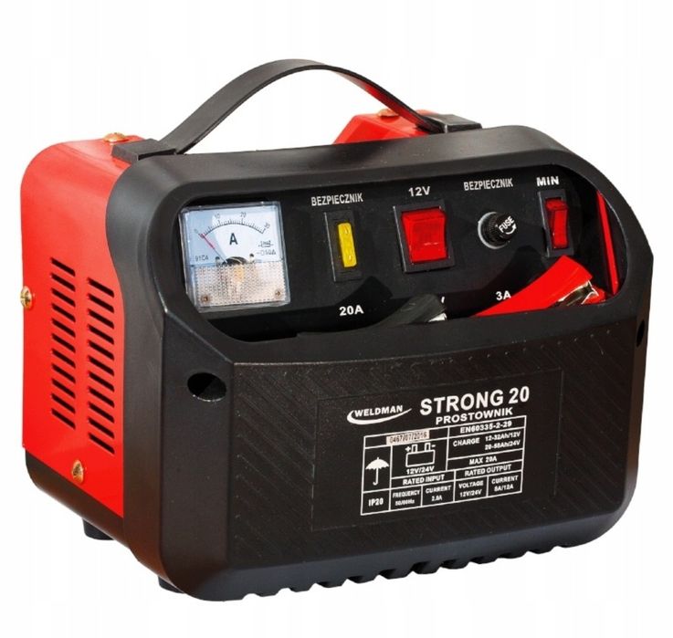 Prostownik Weldman 12V /24V STRONG 20