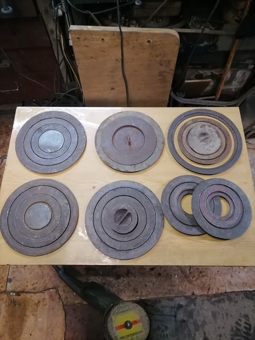 Чавунні кільця для плити.