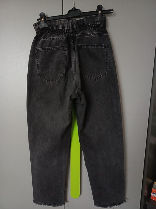 Szerokie spodnie jeansowe Bershka XS