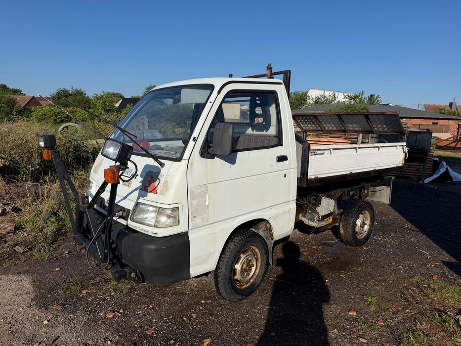 Pług śnieżny solarka Pfau 4x4 kiper wywrotka