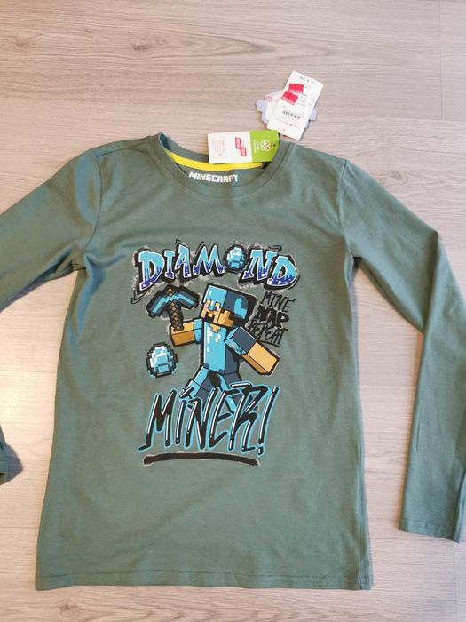 nowa bluzka minecraft rozm. 146/152