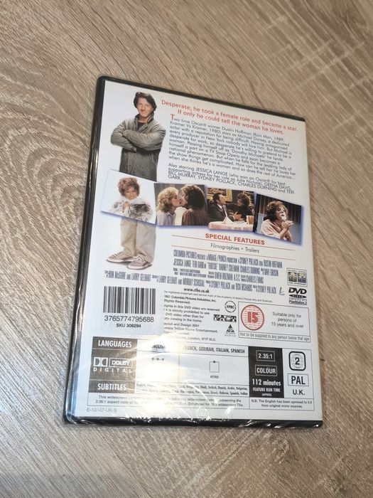 Tootsie/DVD/English/Nowa/Darmowa wysyłka/Najtaniej