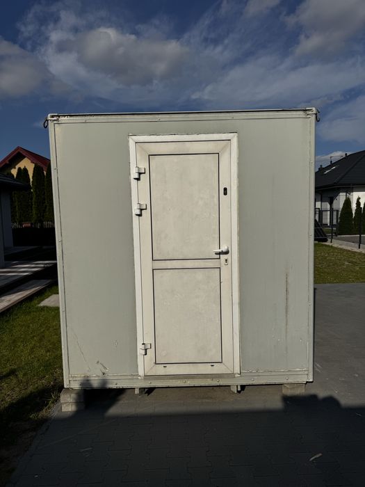 Kontener, garaż, socjal na budowę z WC