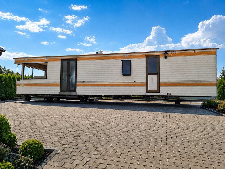 Domek holenderski duży, 11x3.20 wyposażony, Transport