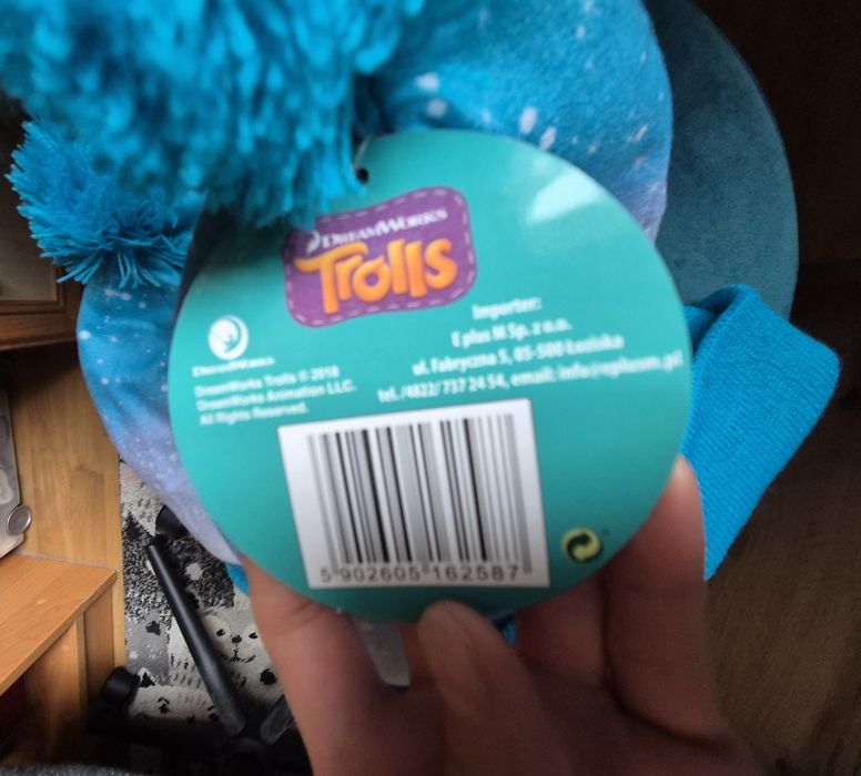 Czapki dzieciece Trolls Nowe 2x