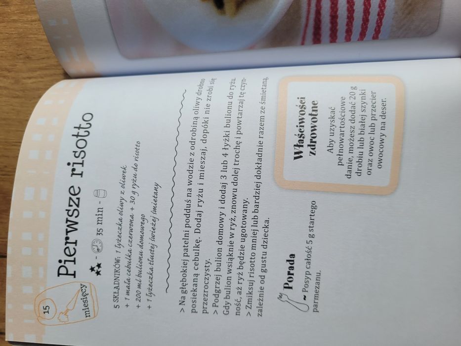 Ugotuj mi mamo Zalejski książka z przepisami dla niemowląt