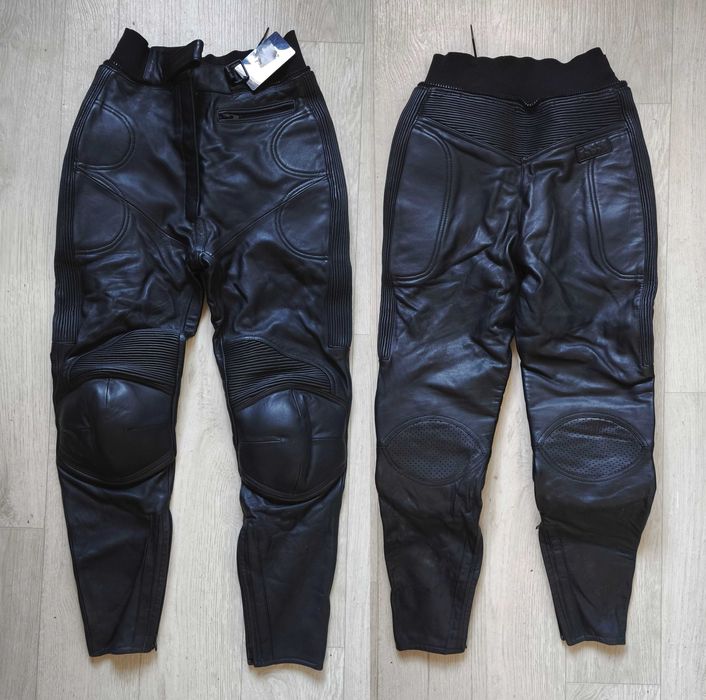 IXS Alpinestars мотоштани шкіра байкерські захист мотоекіпірування