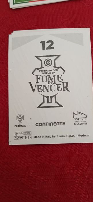 Cromos Fome de Vencer, novos