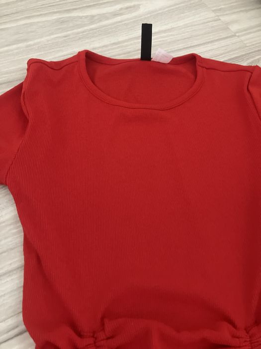 Sukienka mini czerwona H&M r. Xs