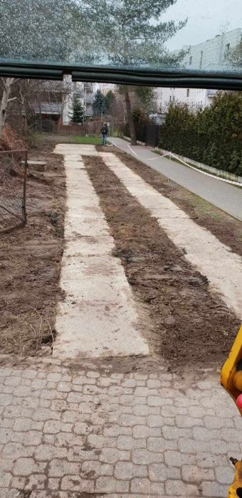 Budowa dróg dojazdowych, utwardzenie dróg, gruz na drogi