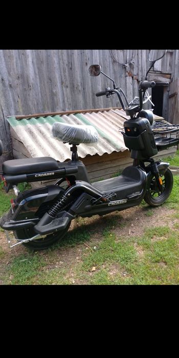 Продаю Електричний електроскутер Crosser CR2 (800W 24Ah 60V) - Чорний