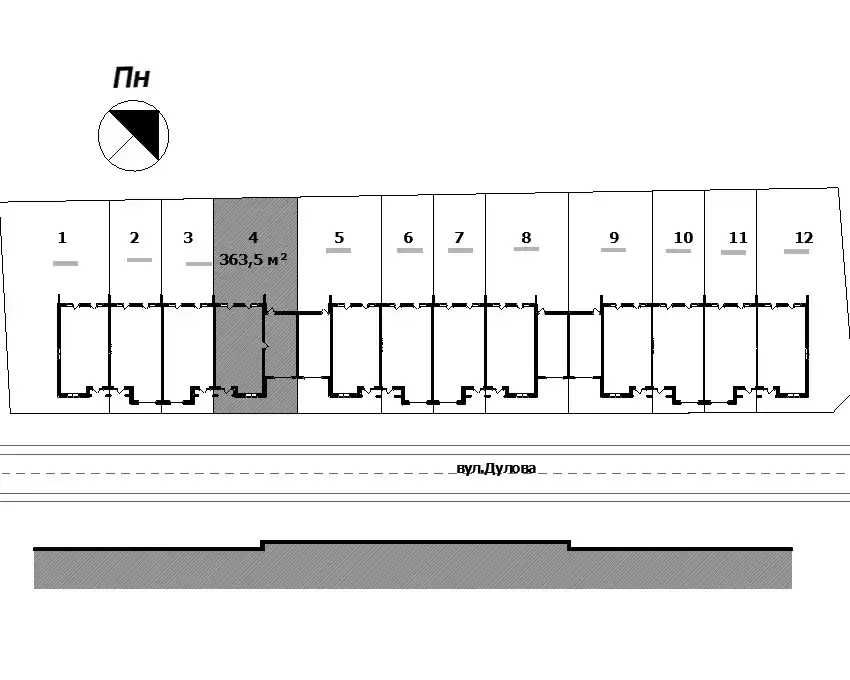 Сучасний таунхаус з власною земельною ділянкою в ТХ "Дулова" - DL 2.04