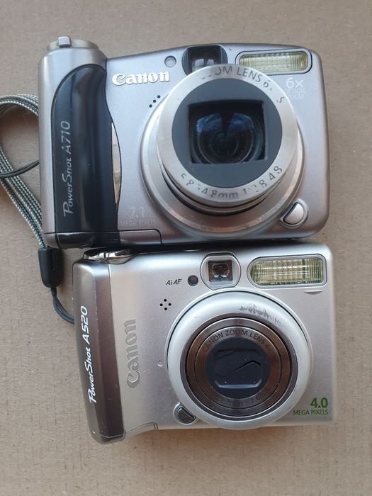 Цифровий фотоапарат Canon A520.A710.Кодак. На запчастини.