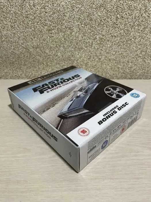 4K UHD Blu-ray Форсаж: Коллекция 8 фильмов с переводом.: 7 700 грн