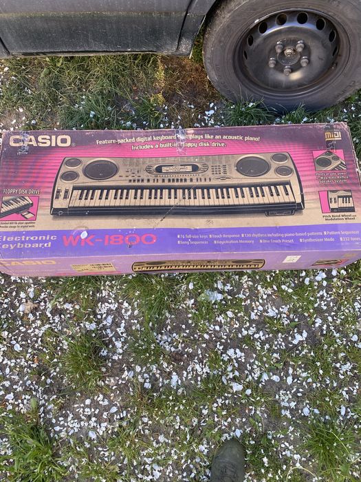 Keyboard  Syntezator Casio WK 1600-1800