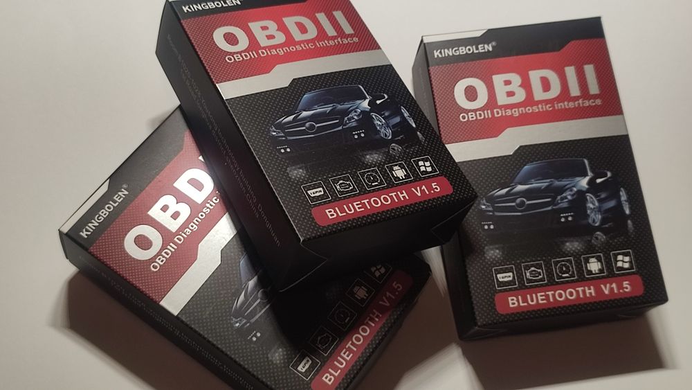 Автосканер Kingbolen ELM327 OBD-II (OBD2) Bluetooth