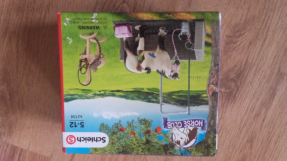 Schleich myjnia dla koni