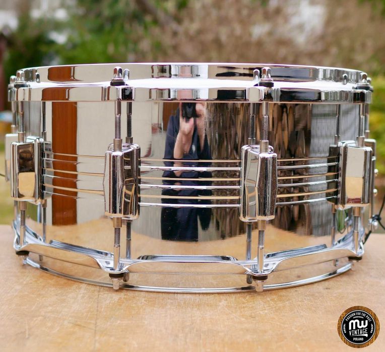 ‼️ Werbel Pearl Jupiter Chrome Over Brass 14″ x 6,5″ 1979 ‼️