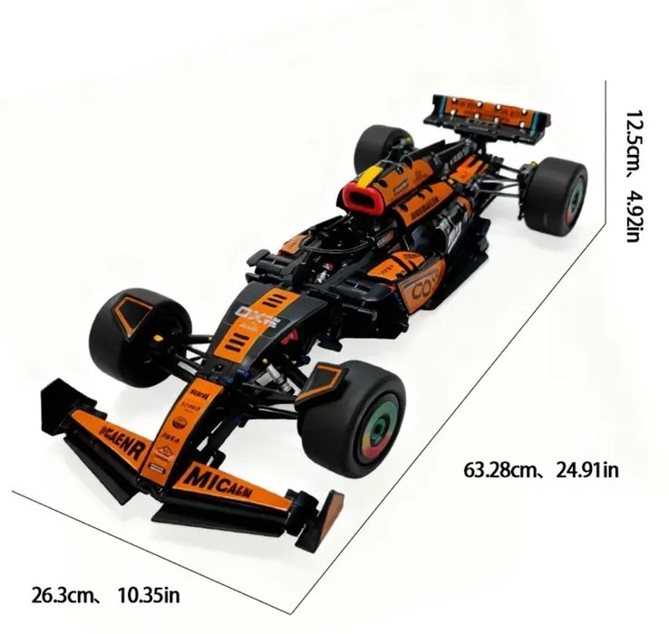 Конструктор Vechiel Race 1:8 Formula F1 -1620 блоков Lego 4 в 1 .