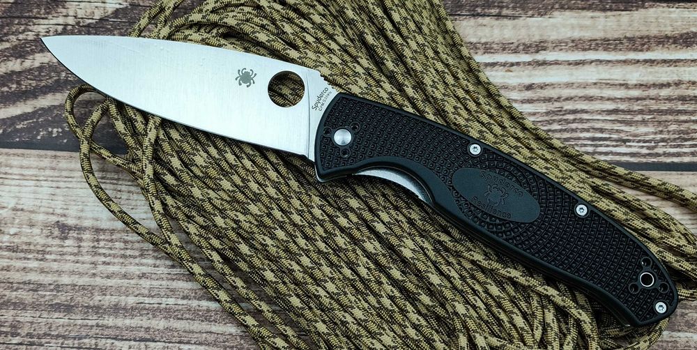Брелок EDC фолдер Spyderco Resilience FRN