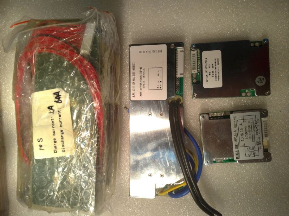 BMS 36V (10s) 15A/35A/60A Li-ion bateria 3.7v (4.2v)