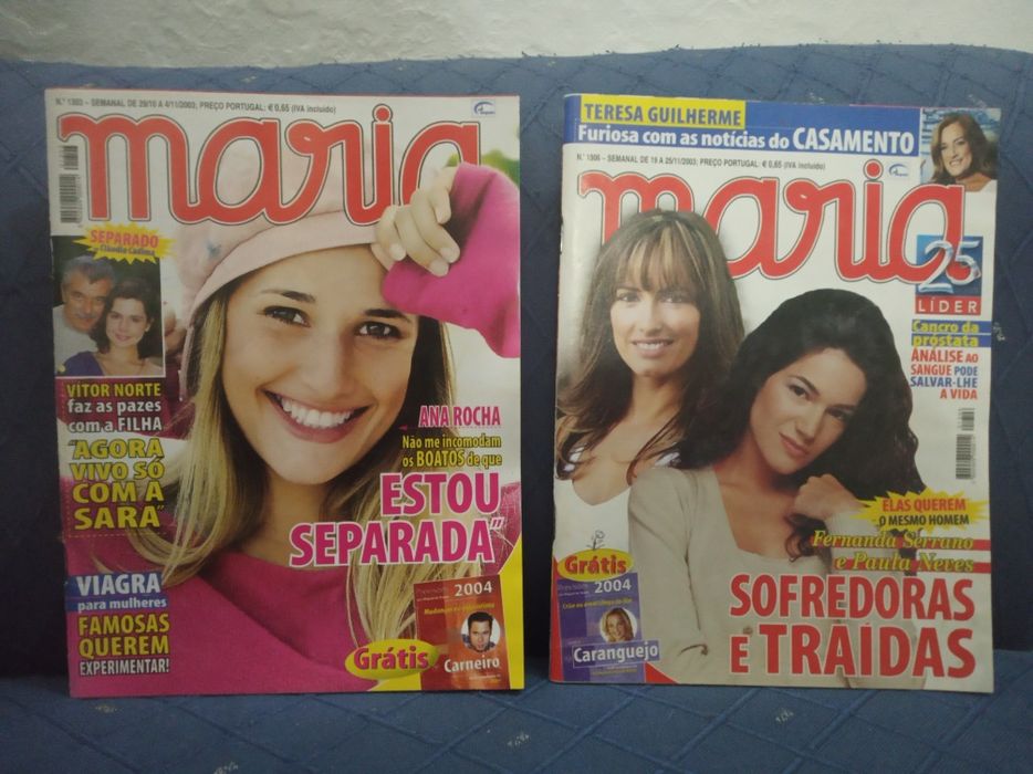 Revistas MARIA (16) lote dos anos 2000