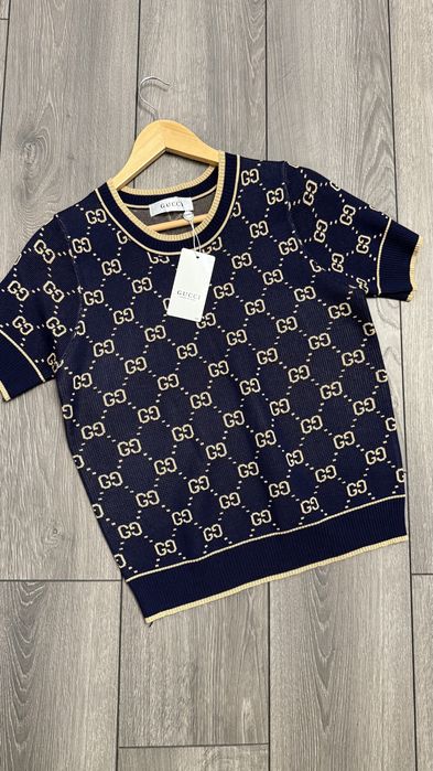 Кофта футболка поло американка Gucci