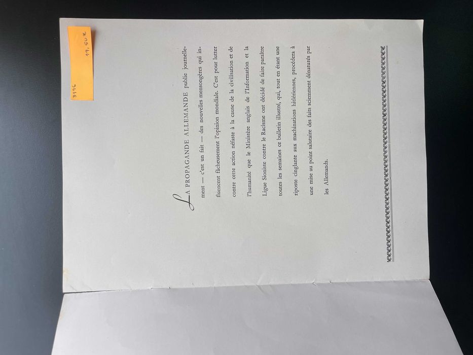 Rien que la Vérité Nº 8 (28 julho de 1940)