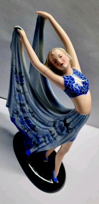 Figurka Tancerka Goldscheider Art Deco