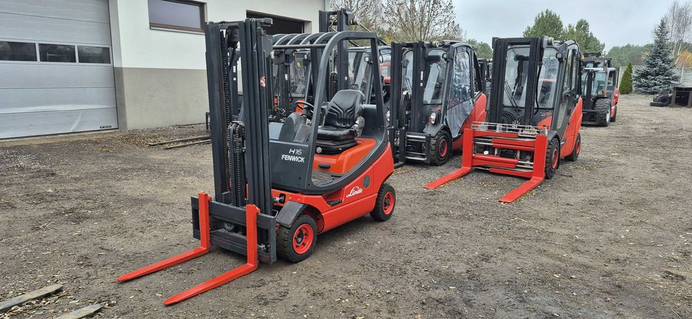 Wózek Widłowy Linde H16T - Seria 350 - Triplex 4.70 m - Stan BDB