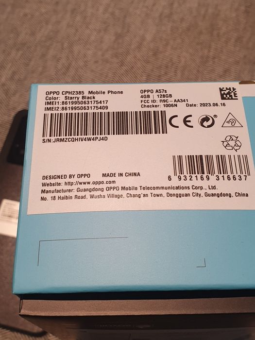 Smartfon Oppo A57s 4GB/128GB