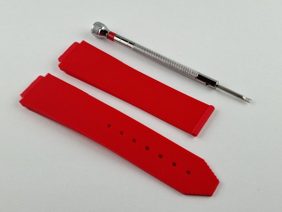 Pasek zamiennik PREMIUM 21 mm do zegarka Hublot + śrubokręt