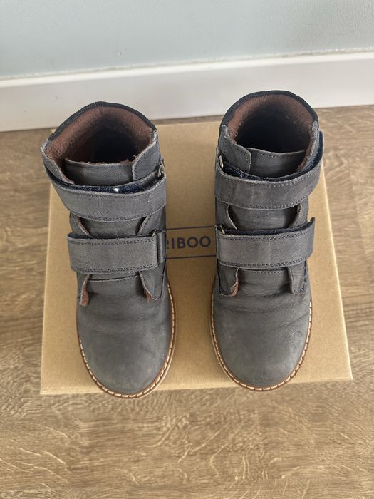 Шкіряні ботильйони , черевики , чобітки Friboo 32