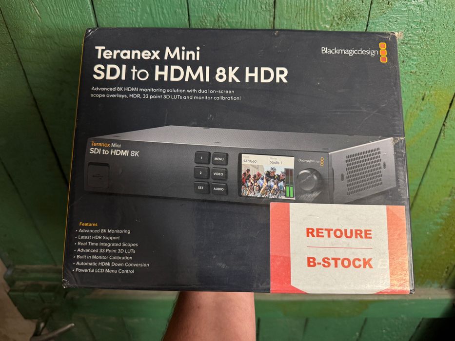 Blackmagic Teranex Mini SDI to HDMI 8K HDR